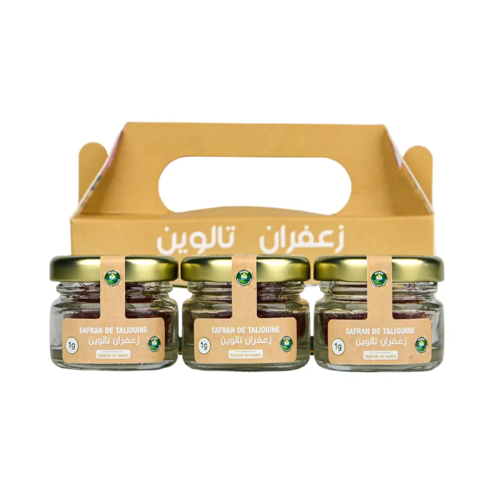 Pack Safran de Taliouine de 3 x 1g - FILIERE M