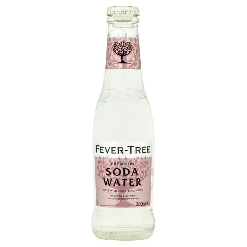 Fever Tree boisson pétillante Soda Water prémium 200ml