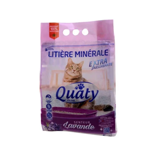 Litière minérals senteur lavande 5L - QUATY