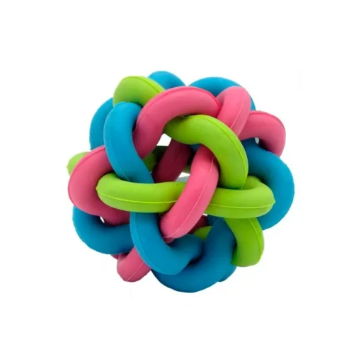 Fun toy jouet balle en caoutchouc nature Ø 9cm - BUBIMEX
