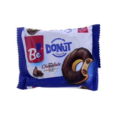 Cake fourré crème cacao et enrobé au cacao Donut Original 45g - BE