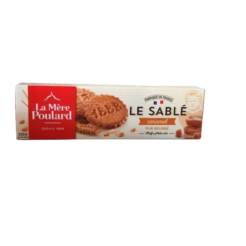 Biscuits sablés caramel 125g - LA MÈRE POULARD