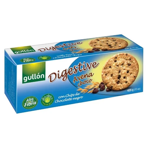Biscuits digestive à l'avoine et au chocolat 425g - GULLÓN