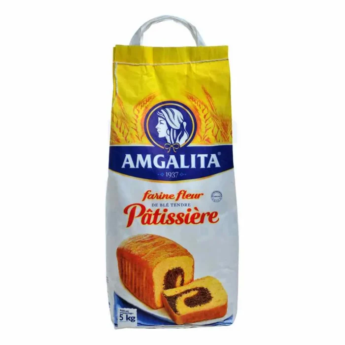 Farine fleur pâtissière 5kg - AMGALITA