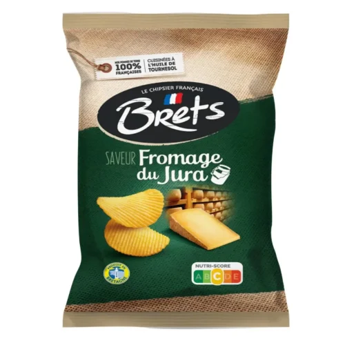 Chips saveur fromage de jura 125g - BRET'S