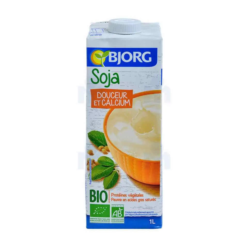 Boisson végétale soja douceur et calcium bio 1L - BJORG