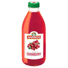 Boisson à la cranberry 1L - ANDROS