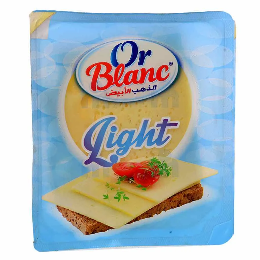 Tranches fromage Emmental allégé 100g - OR BLANC
