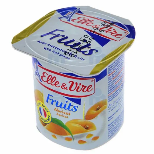 Dessert lacté avec de l' abricot 125g - ELLE & VIRE