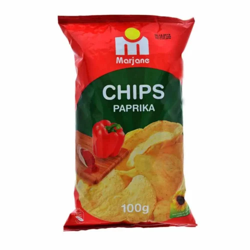 Chips saveur paprika 100g - MARJANE