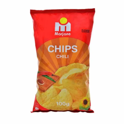 Chips saveur piment doux chili 100g - MARJANE