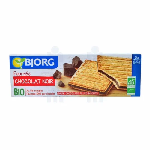 Biscuits fourrés au chocolat noir bio 150g - BJORG