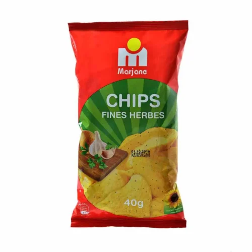 Chips saveur fines herbes 40g - MARJANE