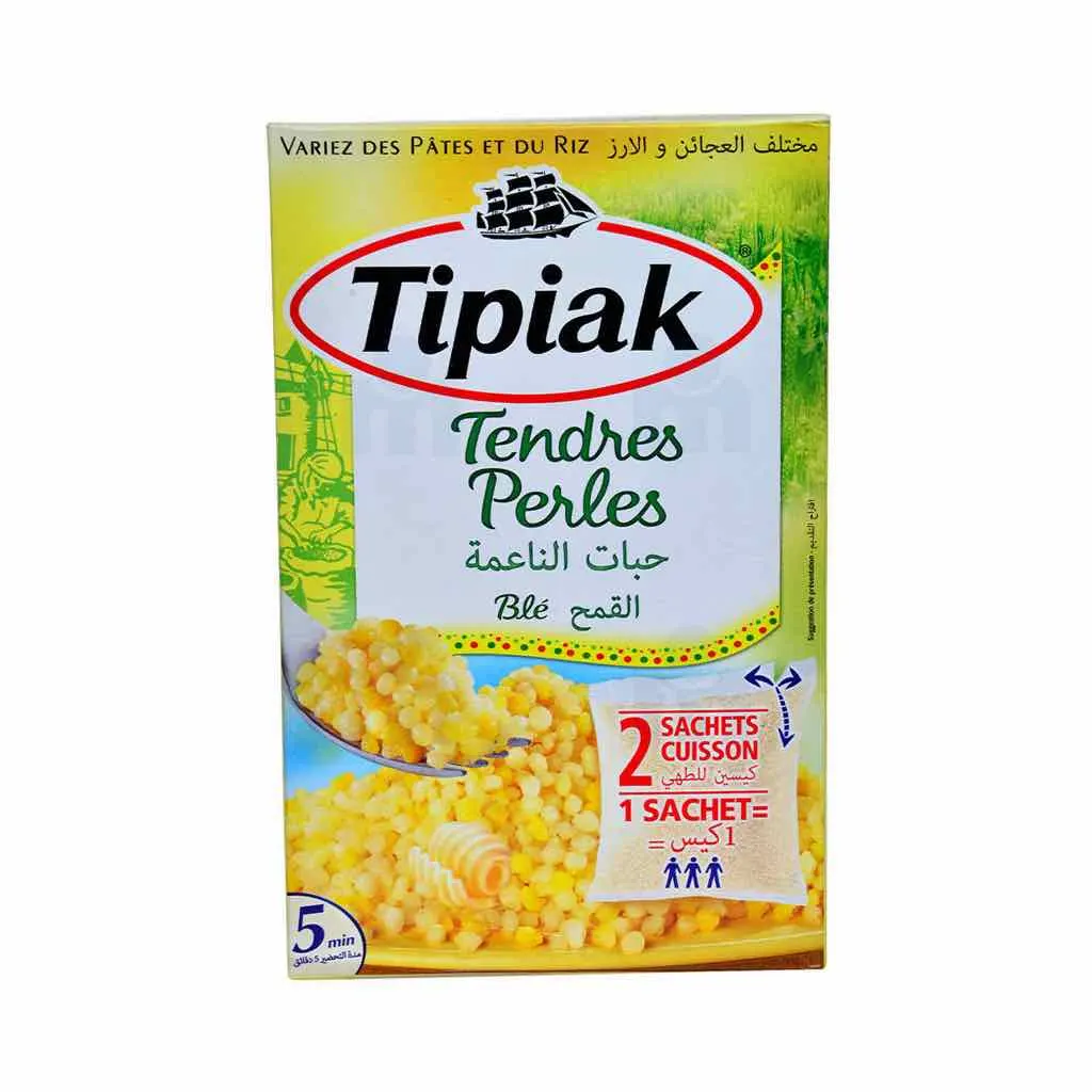 Tendres perles blé 2 sachets de 175g - TIPIAK