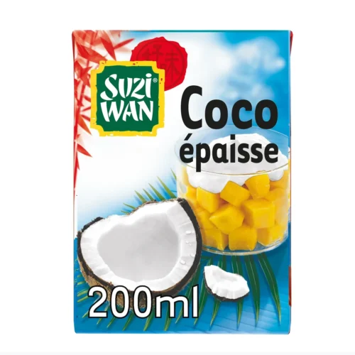 Crème de coco épaisse 200ml - SUZI WAN