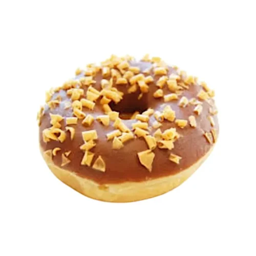 Donut fourre au caramel à l'unité