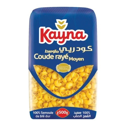 Coude rayé moyen 100% semoule de blé dur 500g - KAYNA