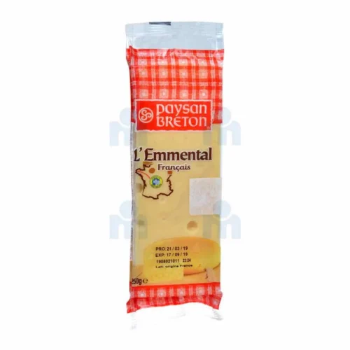 Fromage Emmental français 250g - PAYSAN BRETON