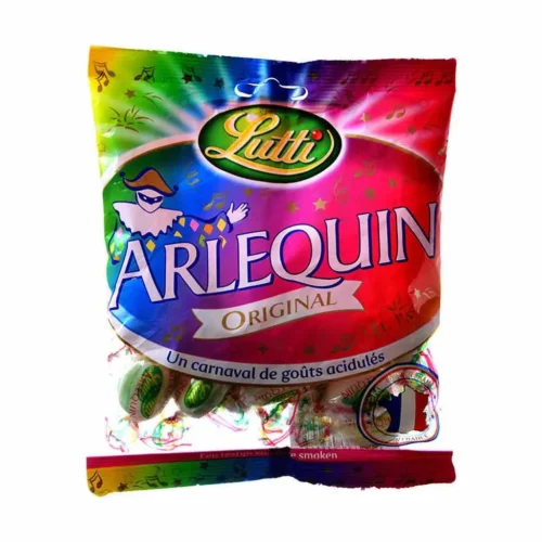 Bonbons acidulés Arlequin 100g - LUTTI