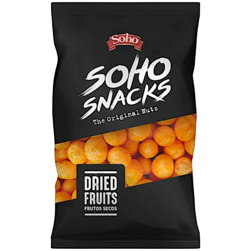 Cacahuètes piquantes en sachet 160g - SOHOSNACKS