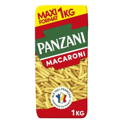 Pâtes macaroni 1Kg - PANZANI