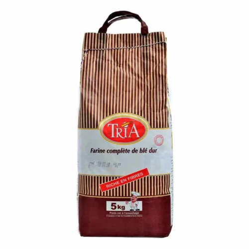 Farine complète de blé dur 5kg - TRIA