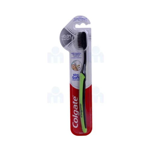 Brosse à dents au charbon slim soft - COLGATE