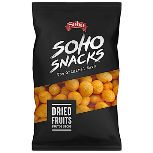 Cacahuètes saveur fromage en sachet 160g - SOHOSNACKS