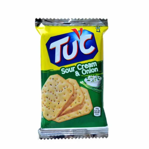 Biscuits salés saveur sour cream et onion 24g - TUC