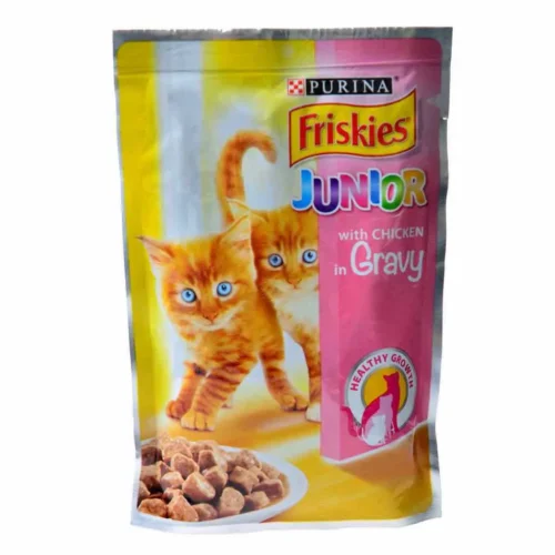 Poulet en sauce pour chat junior 100g - FRISKIES