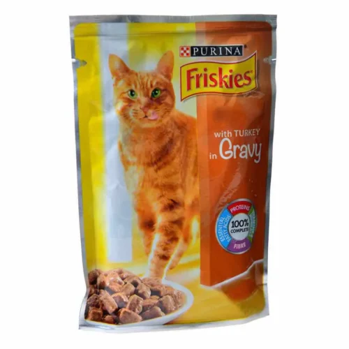 Dinde en sauce pour chat adulte 100g - FRISKIES