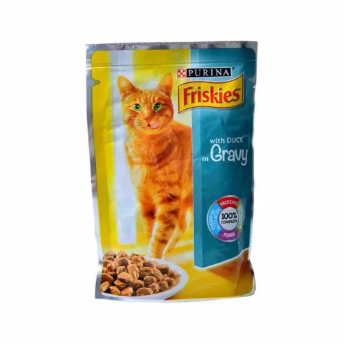 Canard en sauce pour chat adulte 100g - FRISKIES