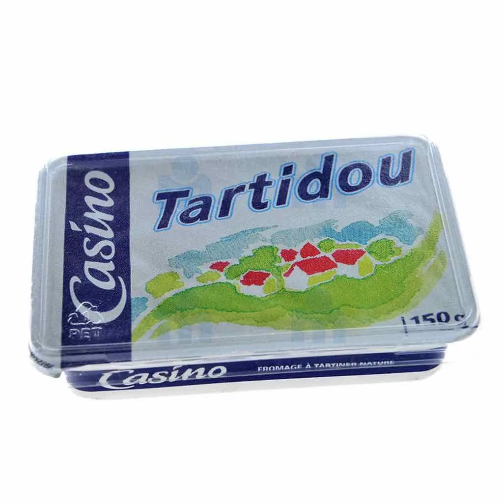Fromage à tartiner Tartidou nature 150g - CASINO