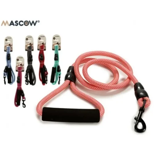 Laisse en corde de nylon résistante 1,2m pour chien de grande taille-MASCOW