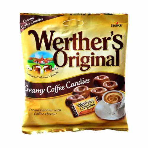 Bonbons Toffees au caramel crémeux saveur Coffee 125g - WERTHER'S