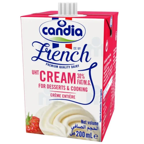 Crème dessert et cuisson UHT 30% MG 20cl - CANDIA