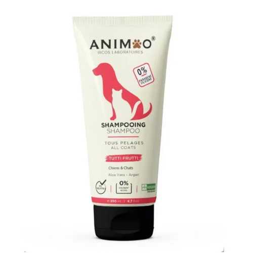 Shampoing pour chien tout type de pelage 200ml - ANIMOO