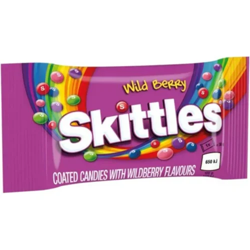 Bonbons aux fruits des bois 38g - SKITTLES