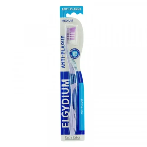 Brosse à dents anti-plaque medium - ELGYDIUM