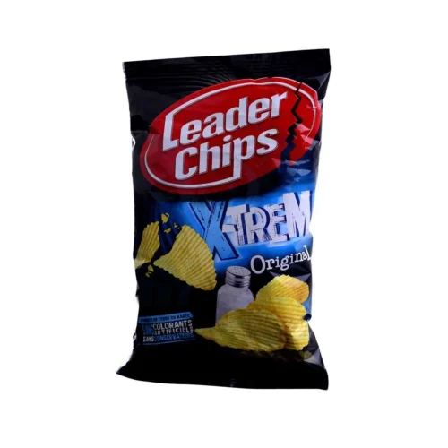 Chips saveur Original salées X-trem 30g - LEADER CHIPS