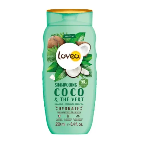 Shampoing Coco & Thé Vert tous types de cheveux 250ml - LOVEA