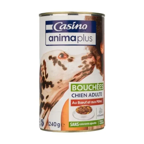 Bouchées chien en sauce à la volaille et carottes 1240g - COAP ANIMAPLUS