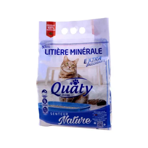 Litière minérals nature 5L - QUATY