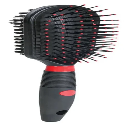 Brosse à double face pour chats et chiens à fourrure épaisse 19cm - BUBIMEX