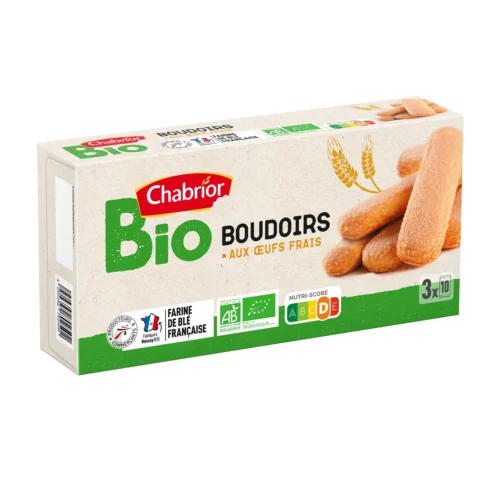 Boudoirs aux œufs frais Bio 175g - CHABRIOR