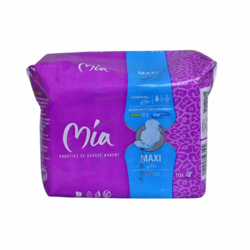 Serviettes hygiéniques maxi normal x10 - MIA