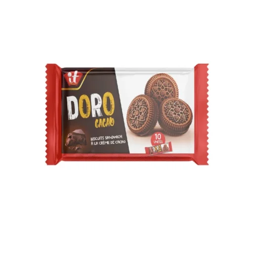Biscuits sandwich à la crème de cacao Doro 10x32g - IT