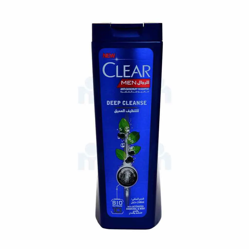 Shampoing deep cleanse pour homme 180ml - CLEAR