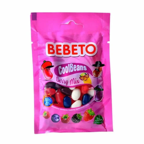Bonbons CoolBeans Berry Mix 60g - BEBETO