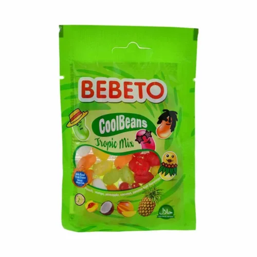 Bonbons CoolBeans Tropic Mix 60g - BEBETO